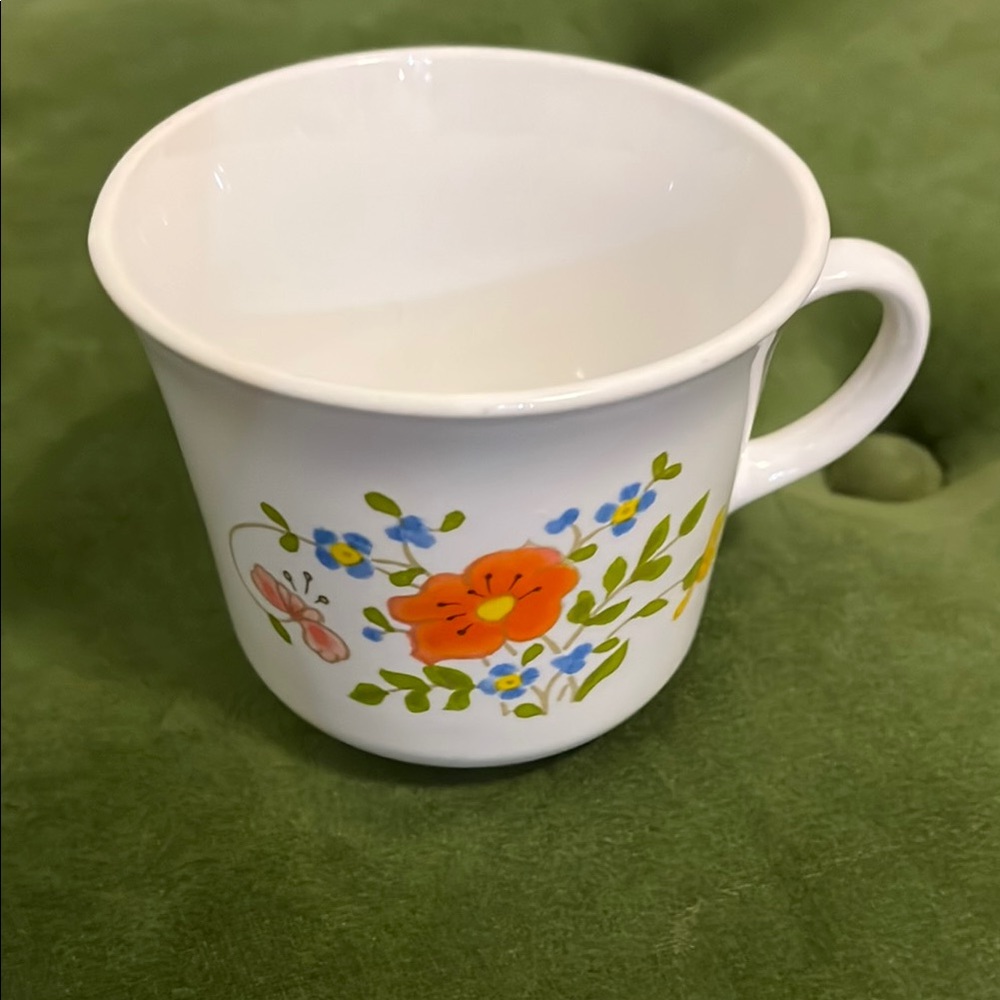 Vintage Floral Corelle Corning Wear Mugs - Picture 10 of 16